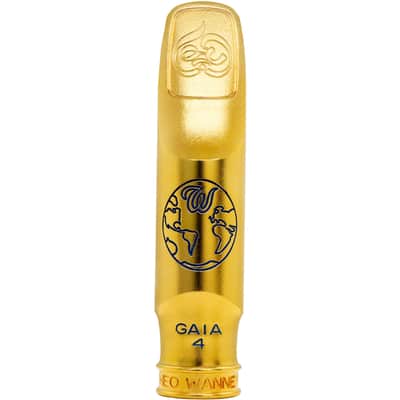 Theo Wanne GAIA 4 Tenor Saxophone Gold Plated Mouthpiece-6* (0.095") - Gold Plated image 1