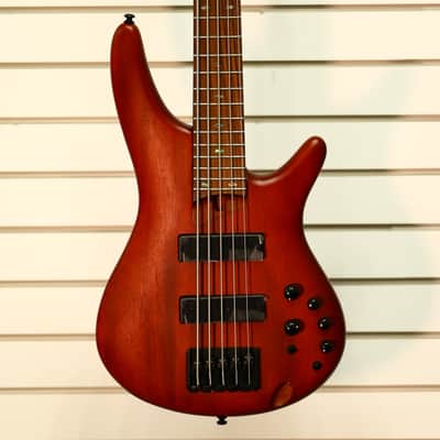 Ibanez SR505E-BM Standard Soundgear Bass 2024 - Brown Mahogany image 1