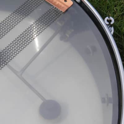 Lang Snare Drum 4x14 1980s - Black Diamond Pearl image 12