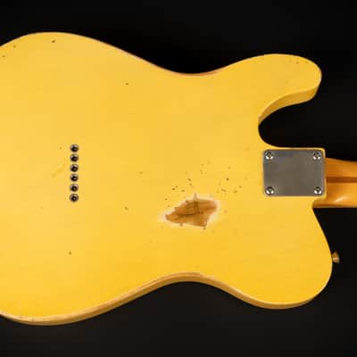 2005 Real Guitars Custom Built T - Butterscotch Blonde Heavy Relic Nitro | German Masterbuilt Telecaster 1-Piece Swamp Ash Body Suhr Pickups 3.0kg | CoA OHSC image 11