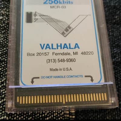 Valhala MCR-03 Memory Card 256 Kbits RAM w/ Plastic Case USA image 4