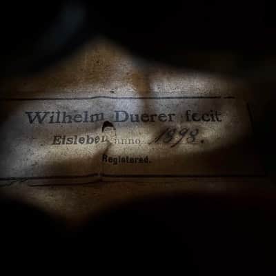Wilhelm Duerer 1898 - German Violin - Eisleben - Germany image 10