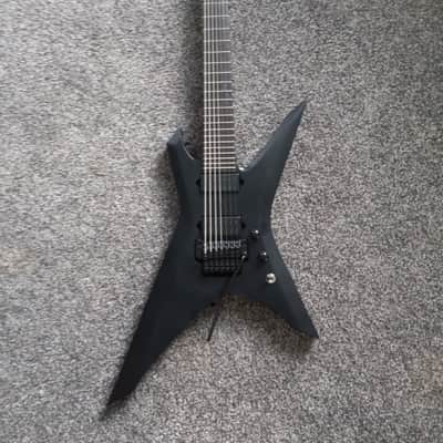 Ibanez Iron Label Xiphos 7-string  2021 Flat Black image 1