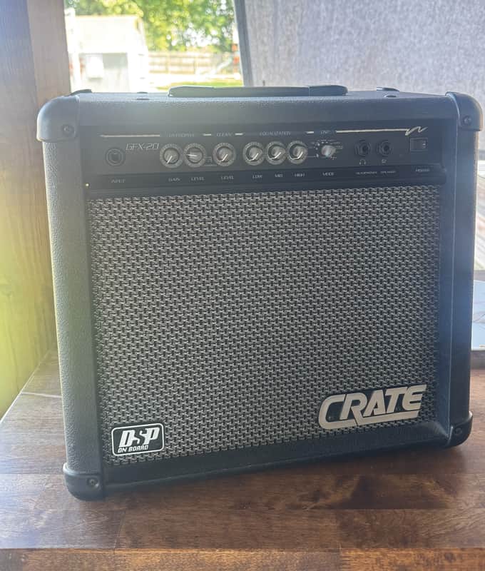 Crate GFX-20 TIME CAPSULE IN ORIGINAL BOX 20W Guitar Combo w/ Original Box image 1