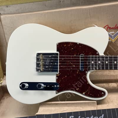 2023 Fender Custom Shop - 61 Tele NOS MBD - Olympic White - ID 5702 image 1
