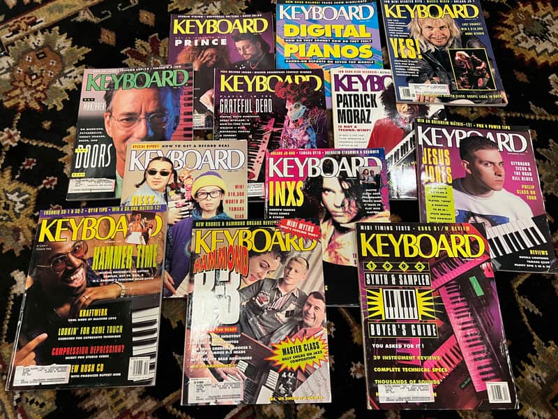 KEYBOARD Magazines 1991 - Lot of ALL 12 issues 1991 image 1
