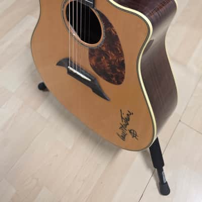 DAVE MUSTAINE'S MEGADETH Studio Breedlove USA Herringbone Acoustic Guitar with L.R. Baggs electric pickup - Album writing recording guitar Artist owned by Dave Mustaine pre-Gibson signature era image 13