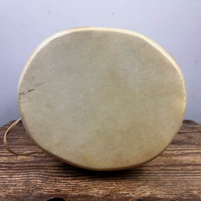 Handmade Taos-Style Powwow Drum - 11” image 4