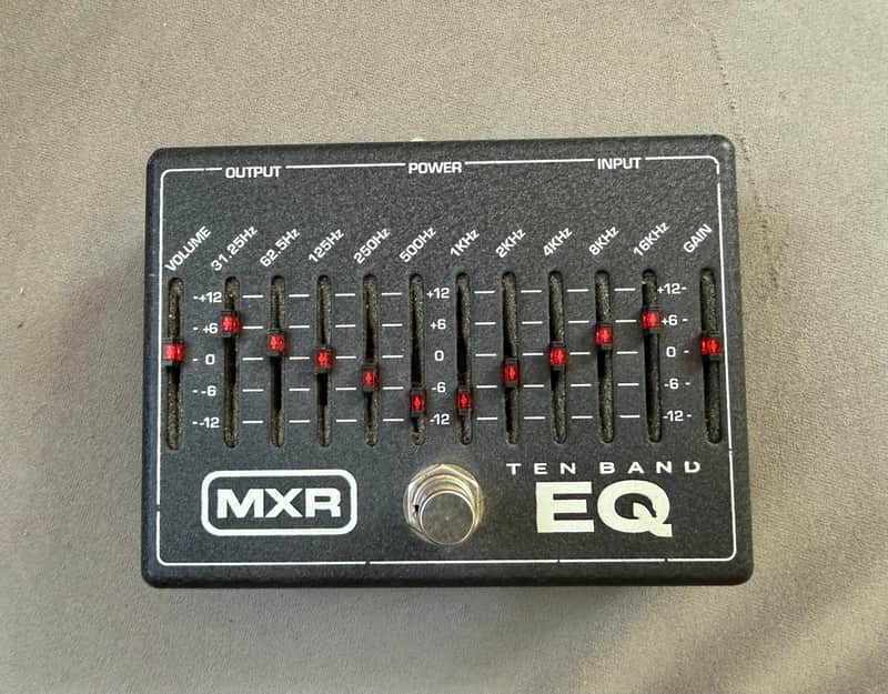 MXR M108 Ten Band EQ 2010 - 2016 - Black image 1
