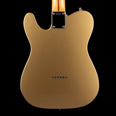 Pre Owned 2009 Fender Custom Shop Custom Deluxe Telecaster HLE Gold With OHSC image 8