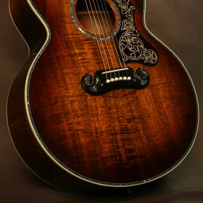 Gibson SJ-200 All Koa Custom Masterpiece Acoustic Guitar J-200 imagen 19