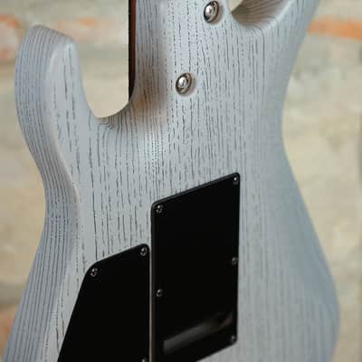 TOM ANDERSON Angel Player HH - Swamp Ash Body & Chocolate Maple Neck - Satin Organic Grain Super Sonic Gray image 17
