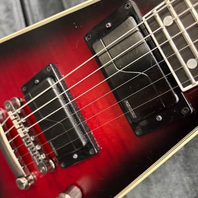 Epiphone Dave Mustaine Flying V Prophecy Electric Guitar Aged Dark Red Burst image 3