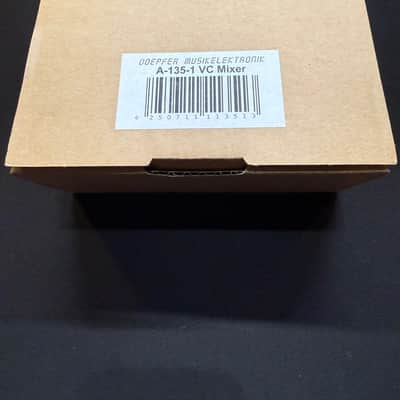 Doepfer A-135-1 QVCA / VCMIX Quad Linear VCA and Voltage Controlled Mixer 2010s - Silver image 4