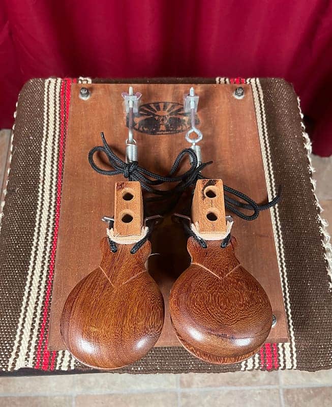 Bison Drum Company Professional Mounted Castanets Orchestral/Symphonic image 1