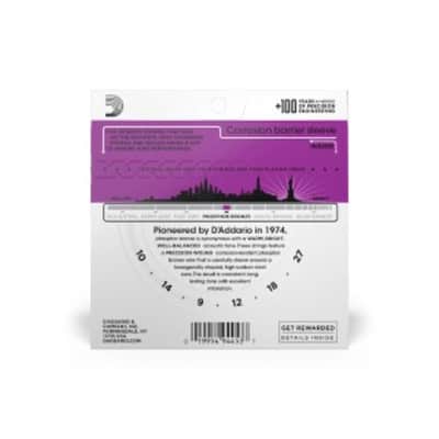 D'Addario EJ38H Phosphor Bronze High strung/Nashville Tuning Acoustic Guitar Strings, 10-27 image 2