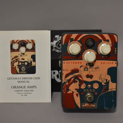 Orange Getaway Driver Overdrive and Cab Simulator | Reverb