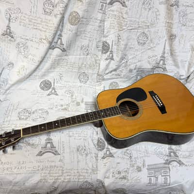 1977 Alvarez 5044 Dreadnaught Acoustic Beautiful Brazilian Rosewood Back & Sides Spruce Top D-35 D35 image 7