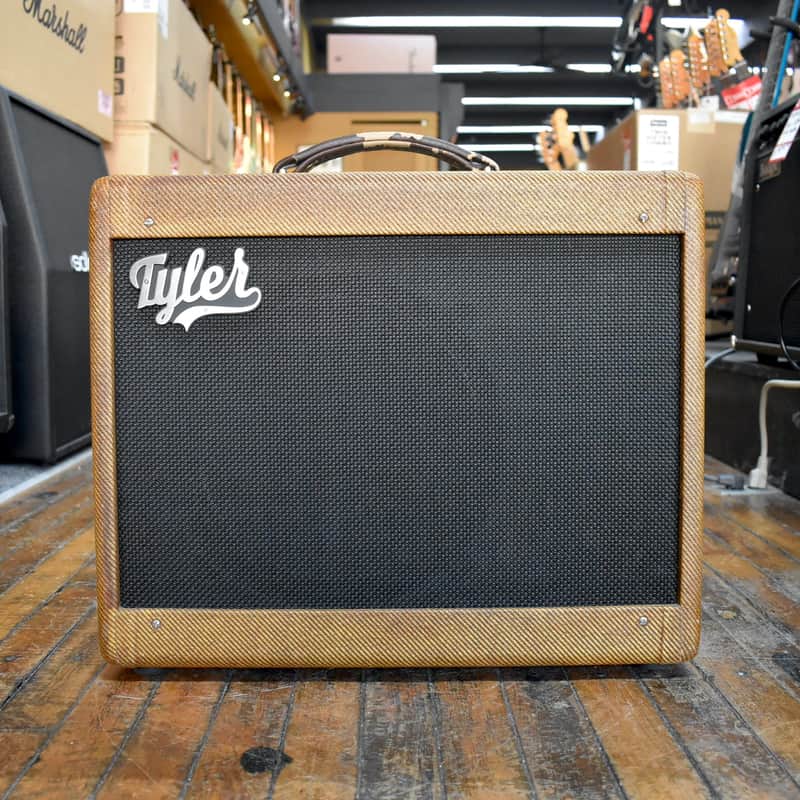 Tyler Amp Works 20-20 20-Watt 1x12" Tube Combo Amp Late 2010s Dark Brown Vintage Tweed