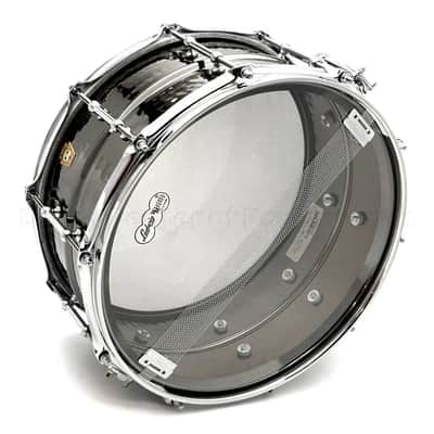 Ludwig Black Beauty Snare Drum 14x6.5 Hammered w/Tube Lugs B-Stock image 3
