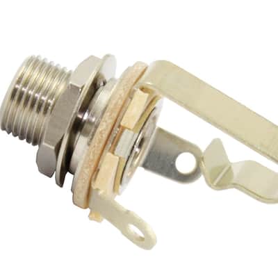 Switchcraft #11L 3/8" Long Thread 1/4" Input Jack