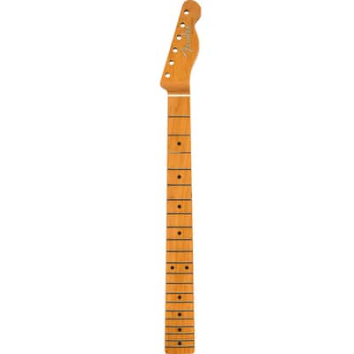Fender Roasted Maple VINTERA Mod 60s Telecaster/Tele Neck, 21 Frets, 9.5", C-Shape image 7