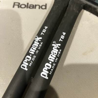 Pro-Mark TB4 Classic Telescopic Wire Brushes 2010 - 2020 - Black image 2
