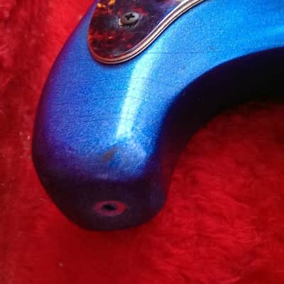 Mosrite Mark V Ventures  1966 Blue Sparkle image 14