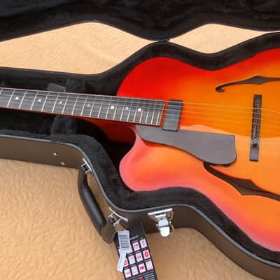 Left Handed Walsh 17" Archtop  Sienna Burst image 12