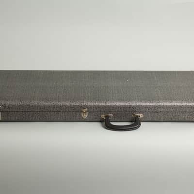 Fender  Mustang Solid Body Electric Guitar (1965), ser. #L41193, original grey hard shell case. image 11