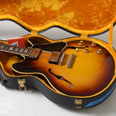 1964 Gibson ES-335TD Sunburst Stop Bar with hangtag image 20