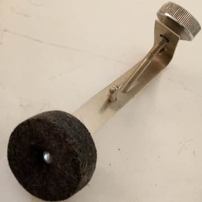 Slingerland Vintage70s Muffler Large Knob/Nut Snare/Tom Drum Tone Control Chrome image 2