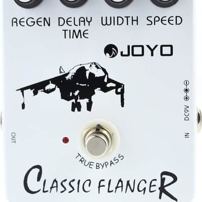 Joyo JF-07 Classic Flanger Pedal US Dealer w/ 2 Patch Cables image 4