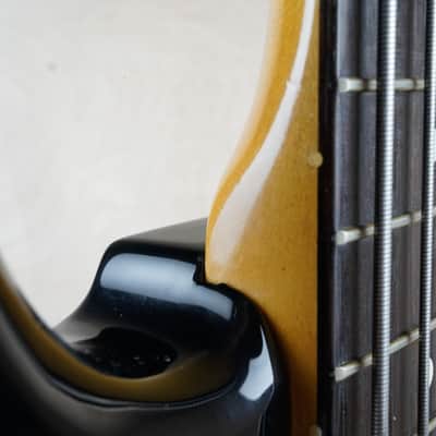 Fender JV PB62-75 Precision Bass Reissue MIJ Vintage 1982 Black First Year All Original w/ Hard Case image 16