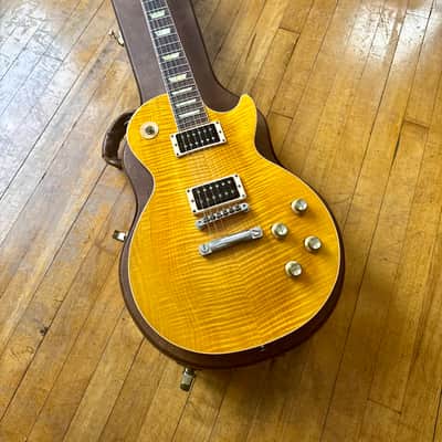 Gibson Les Paul Classic Plus w/ OHSC - Great Top, Upgraded Wiring Harness, 8.8 lb, 2001 image 3
