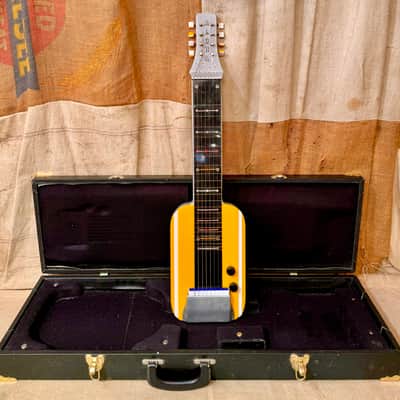 ~1955 Aloha Cast Aluminum 8 String Lap Steel Guitar image 1