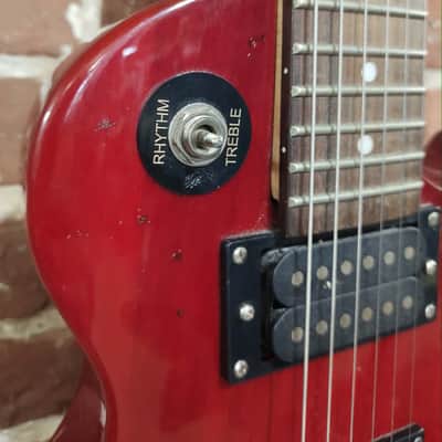 Jay Turser Mini Les Paul Electric Guitar 2002-2012 - Ruby Red image 3