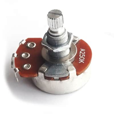 A250K - 15mm Shaft Alpha Guitar Pots – Full Size Potentiometer Vol