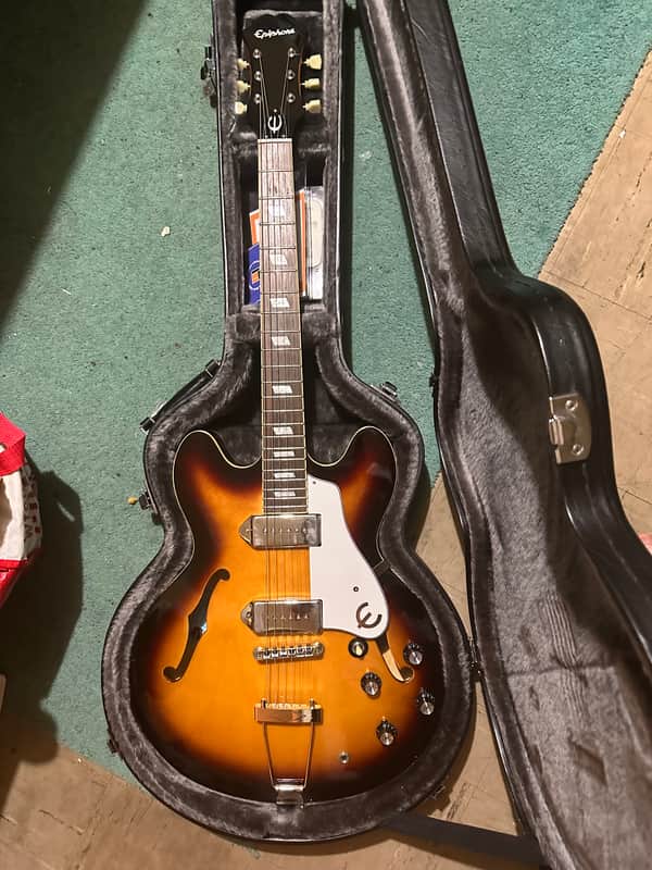 ギター Epiphone CASINO Inspired John Lennon Epiphone Casino Inspired by John Lennon Natural – Chicago Music