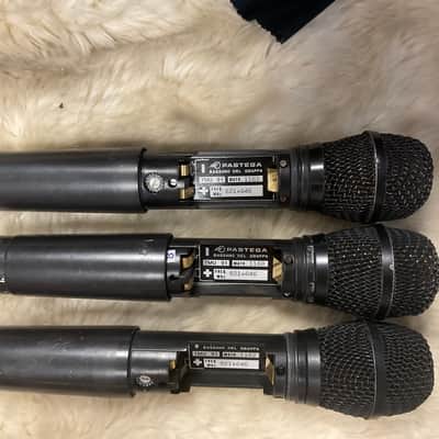 PASTEGA TMU 91 Radiomicrofono ( Wisicom) shure sm 87 ( 3 pzs ) image 8