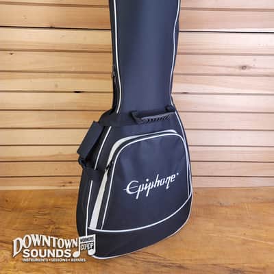 Epiphone Les Paul Standard 50s Figured Top with Epiphone Premium Gig Bag - Bourbon Burst image 8