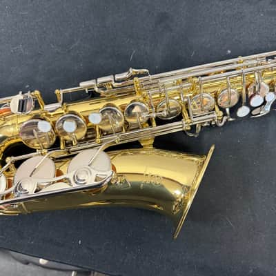 Used Yamaha YAS-23 Alto Sax Saxophone with Case Mouthpiece Neck Strap Just Serviced image 6