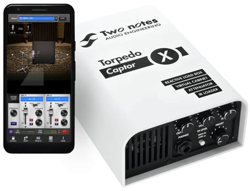 Two Notes Torpedo Captor X 8ohm Stereo Reactive Load Box