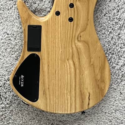 Mint Ibanez EHB1265MSNML Multi Scale Headless 5-String Bass - Natural Mocha image 2