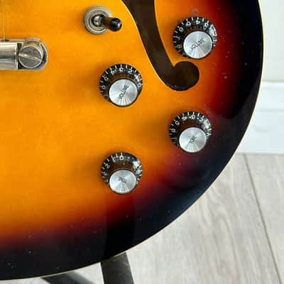 Epiphone ES-339 Semi-Hollow Electric Guitar Vintage Sunburst image 3