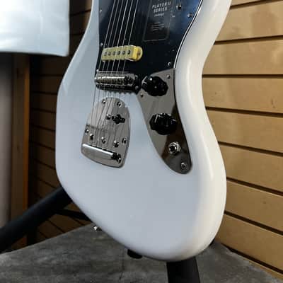 Fender Player II Jaguar Electric Guitar - Polar White & PLEK*D #472 image 3