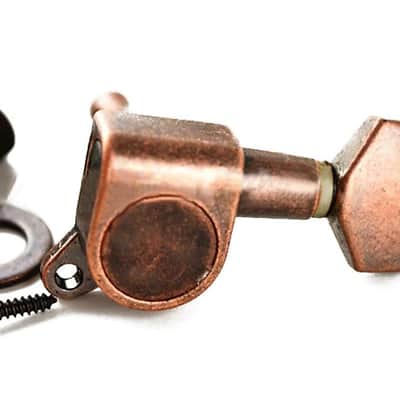 ART  Premium In-line Bronze Guitar Tuners Machine Head for electric and Acoustic Guitar Tuners image 8
