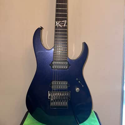 Ibanez K7-FB (J-Craft) Korn Signature 2001 - 2006 - Fire Spark Blue image 16