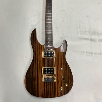 Brian Moore C-55P 1997 Namm Show - Striped Ebony image 2