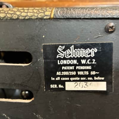 Selmer Futurama Corvette 1965 - Faux crocodile skin image 11